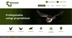 Desktop Screenshot of biotope.pl